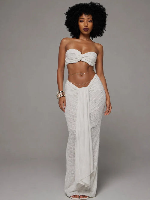 ANRA Strapless Skirt