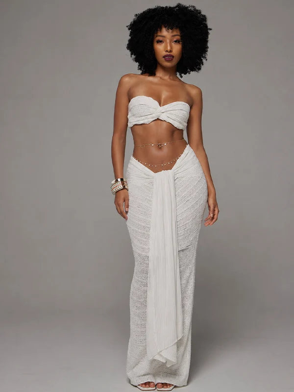 ANRA Strapless Skirt