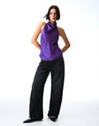 APVA Satin Halter Top