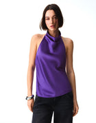 APVA Satin Halter Top