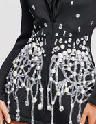 AODA Sequin Mini Dress