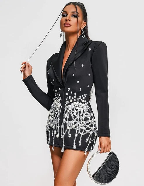 AODA Sequin Mini Dress