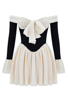 AMHA Lace Off-Shoulder Mini Dress
