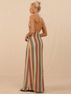 AIZA Halter Maxi Dress