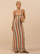 AIZA Halter Maxi Dress