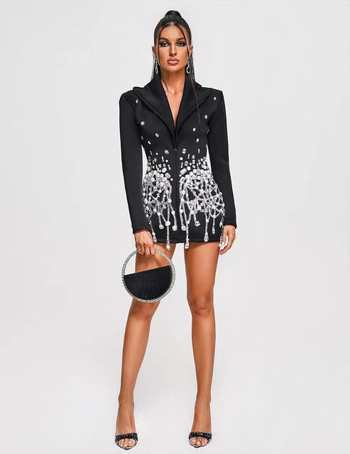 AODA Sequin Mini Dress