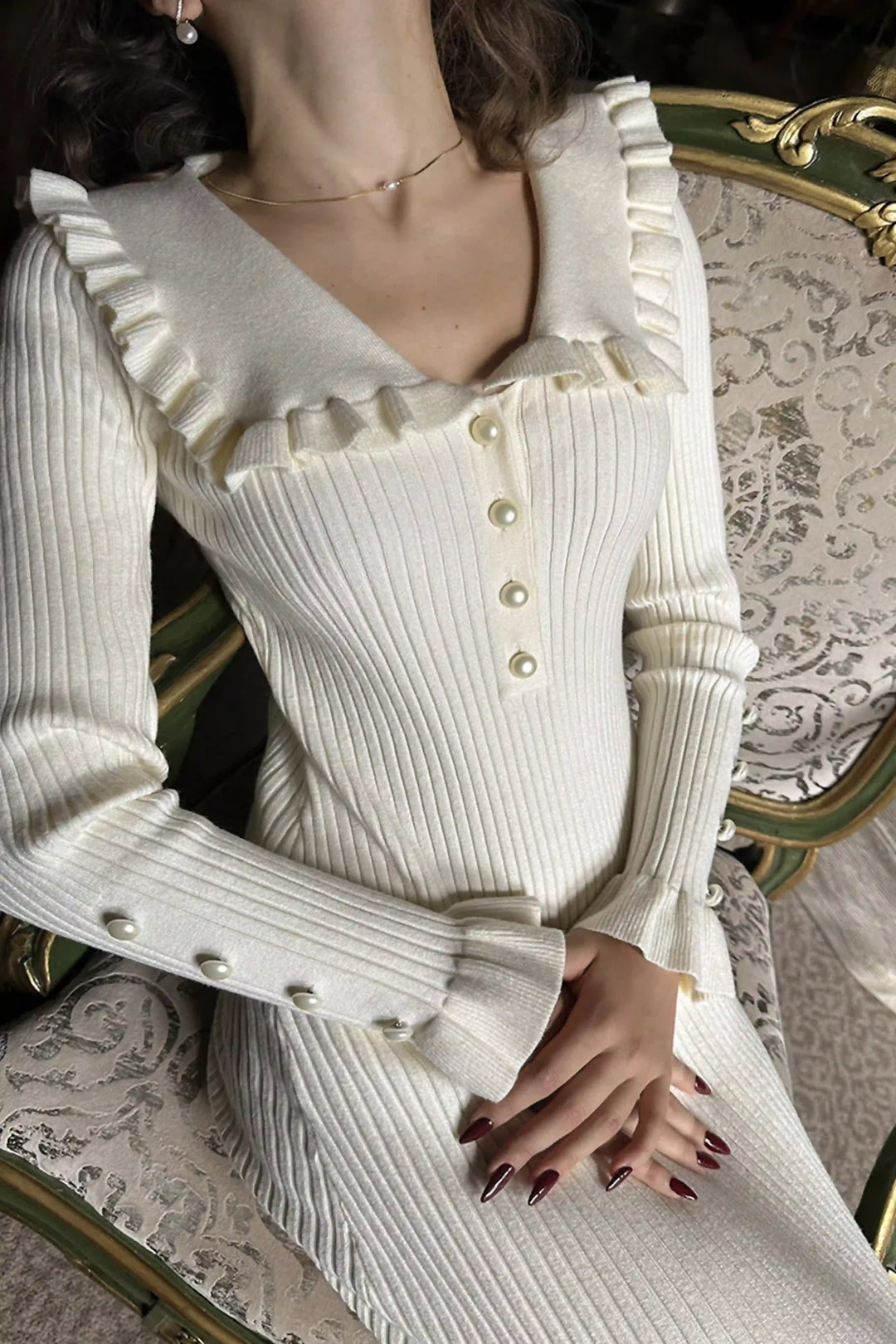 ALSA Knit Maxi Dress