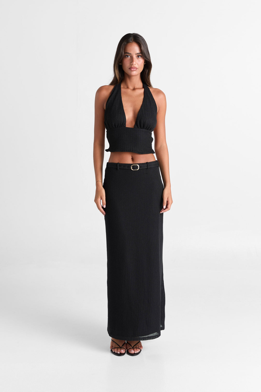 Haven Maxi Skirt Black