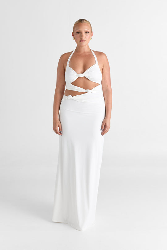 Oralia Dress White