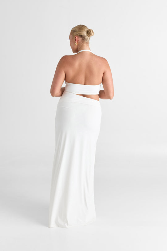 Oralia Dress White
