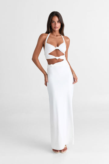 Oralia Dress White