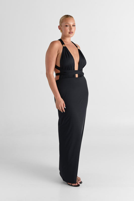 Mira Maxi Dress Black