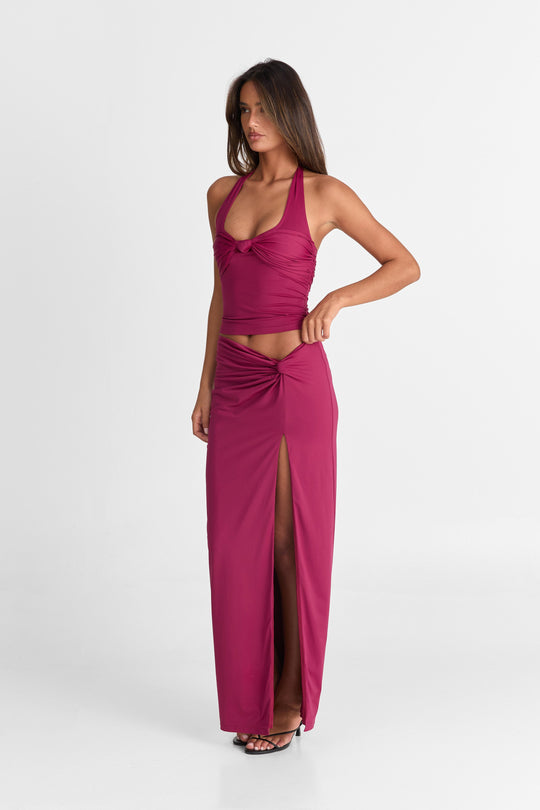 Kaia Skirt Ruby
