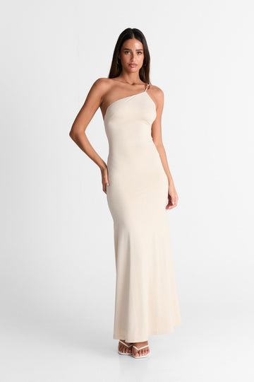 Lyra Dress Almond