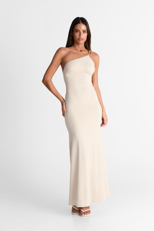 Lyra Dress Almond