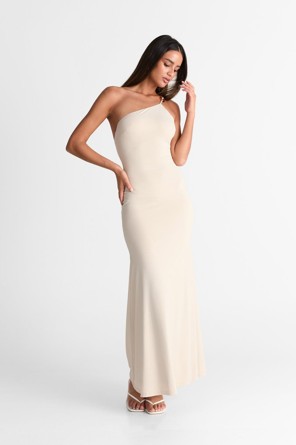 Lyra Dress Almond