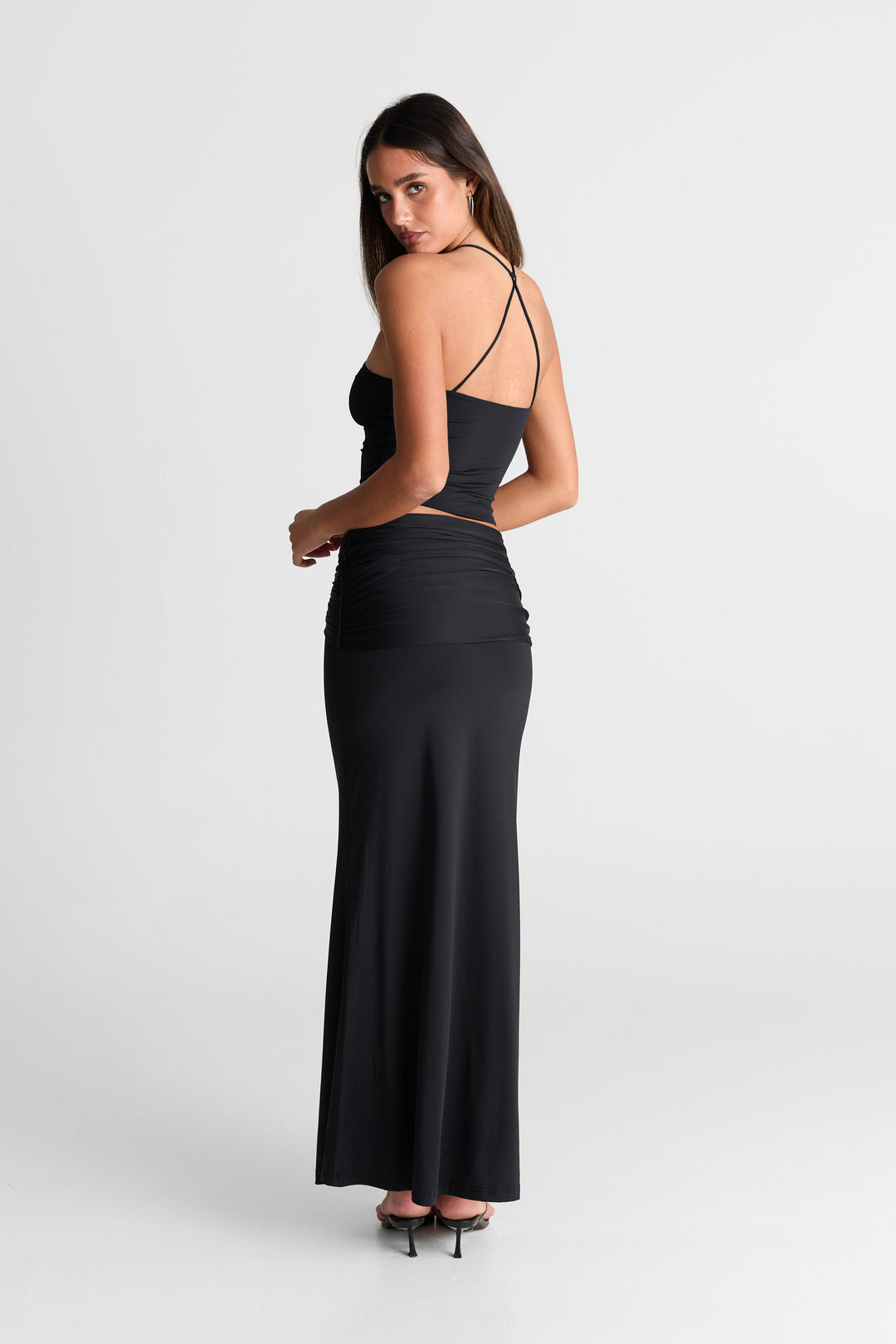 Siena Maxi Skirt Black