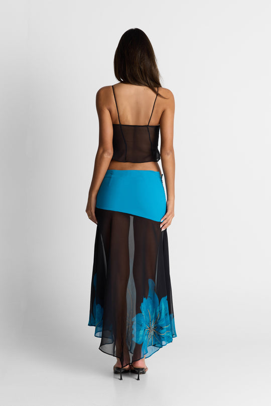 Raya Maxi Skirt Print