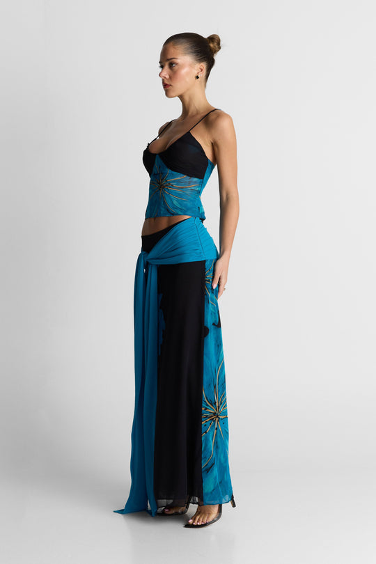 Marina Maxi Skirt Print