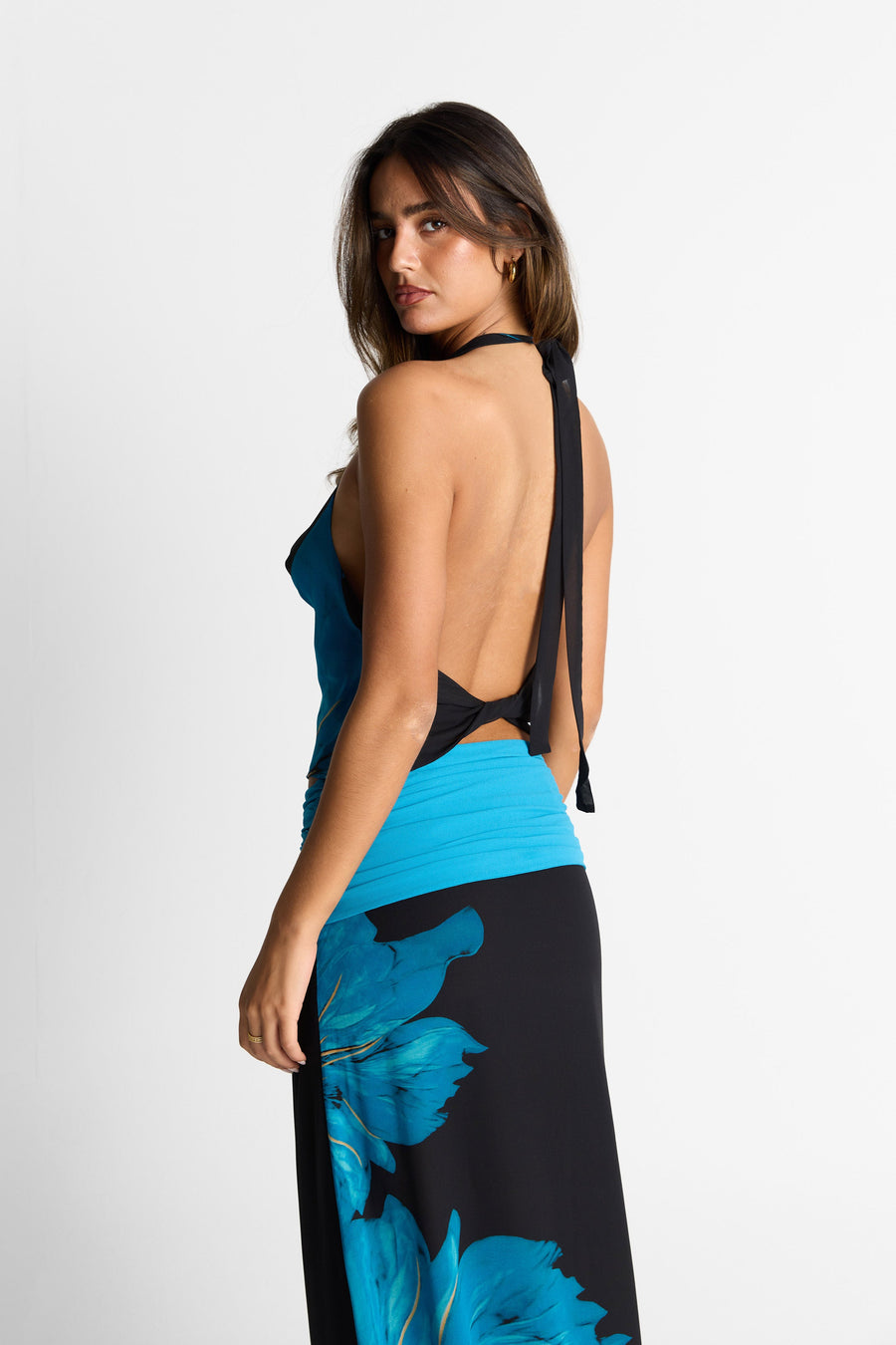 Marina Top Print