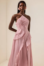 AOKA Halter Maxi Dress