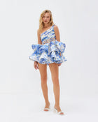ANYA Pleated Maxi Dress