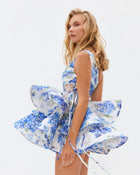 ANYA Pleated Maxi Dress