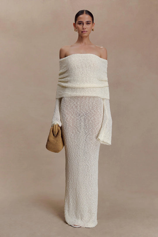 AMUA Knit Maxi Dress