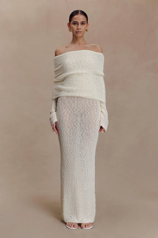 AMUA Knit Maxi Dress