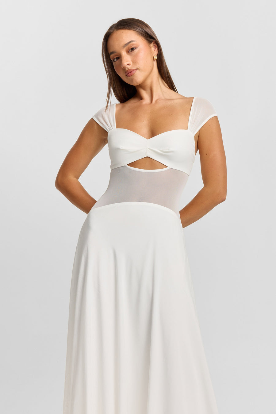Anastasia Maxi Dress White
