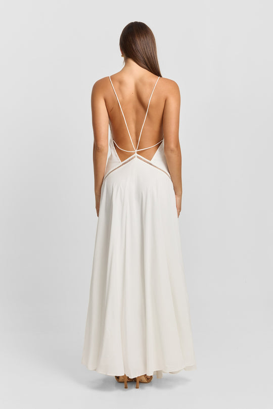Posey Maxi Dress White