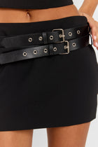 Wynonna Mini Skirt Black