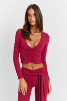 Elvira Top Red