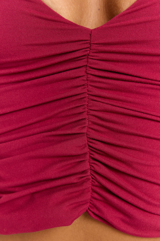 Elvira Top Red
