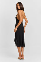 Cora Midi Dress Black