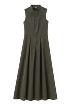 AUHA Pleated Midi Dress