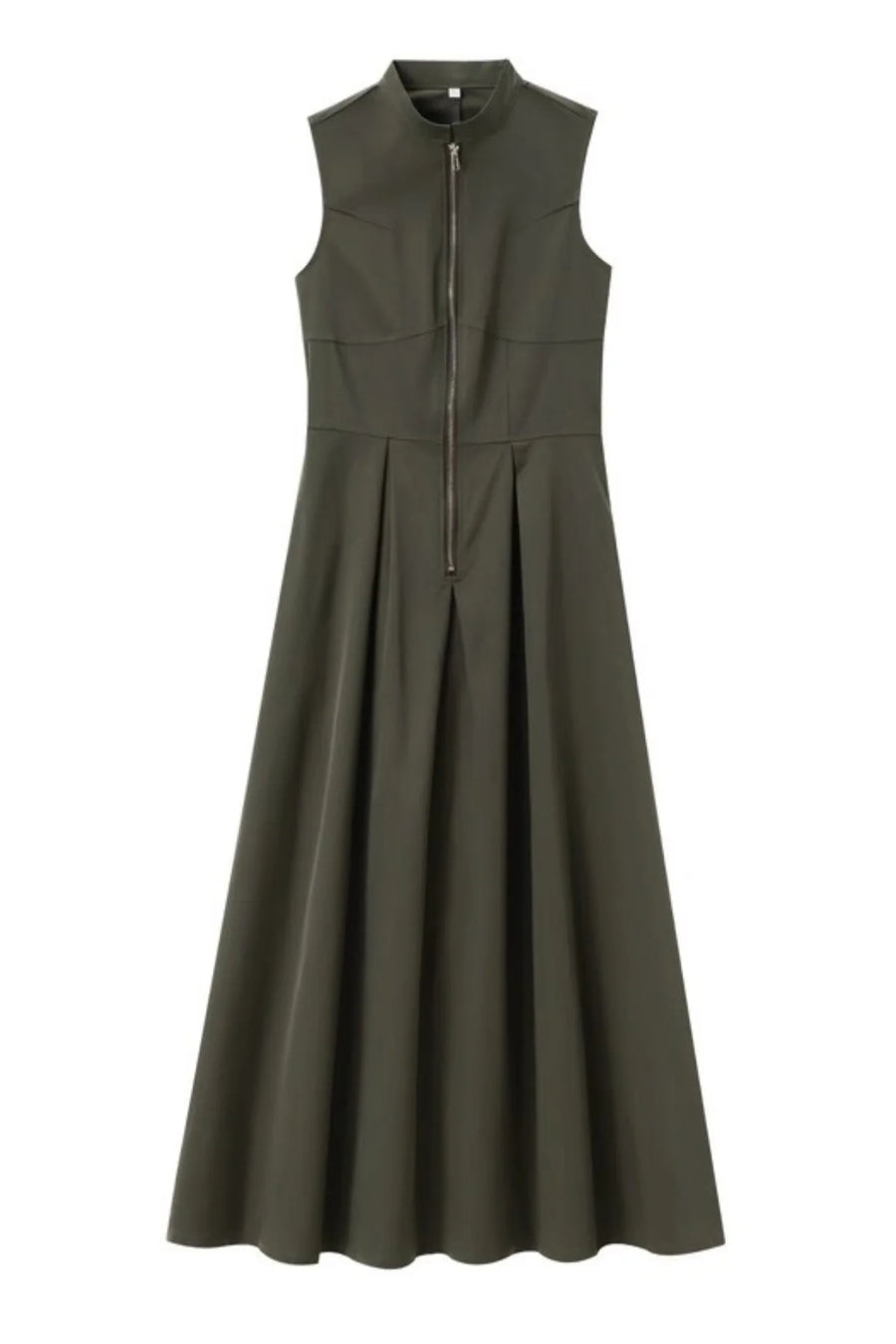 AUHA Pleated Midi Dress