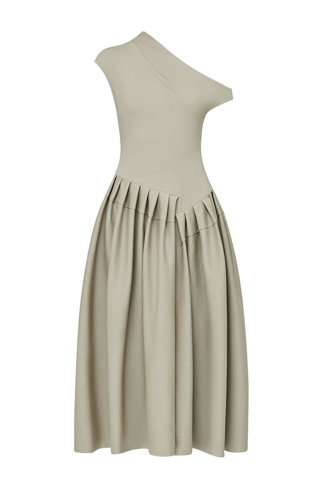 AMNA Pleated Dress