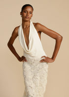 ADRIANA DRESS IVORY