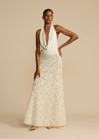 ADRIANA DRESS IVORY