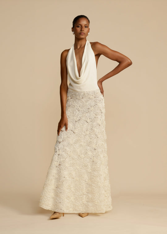ADRIANA DRESS IVORY