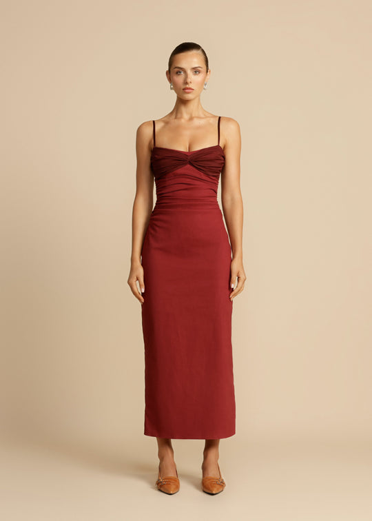 KINSLEY DRESS WINE