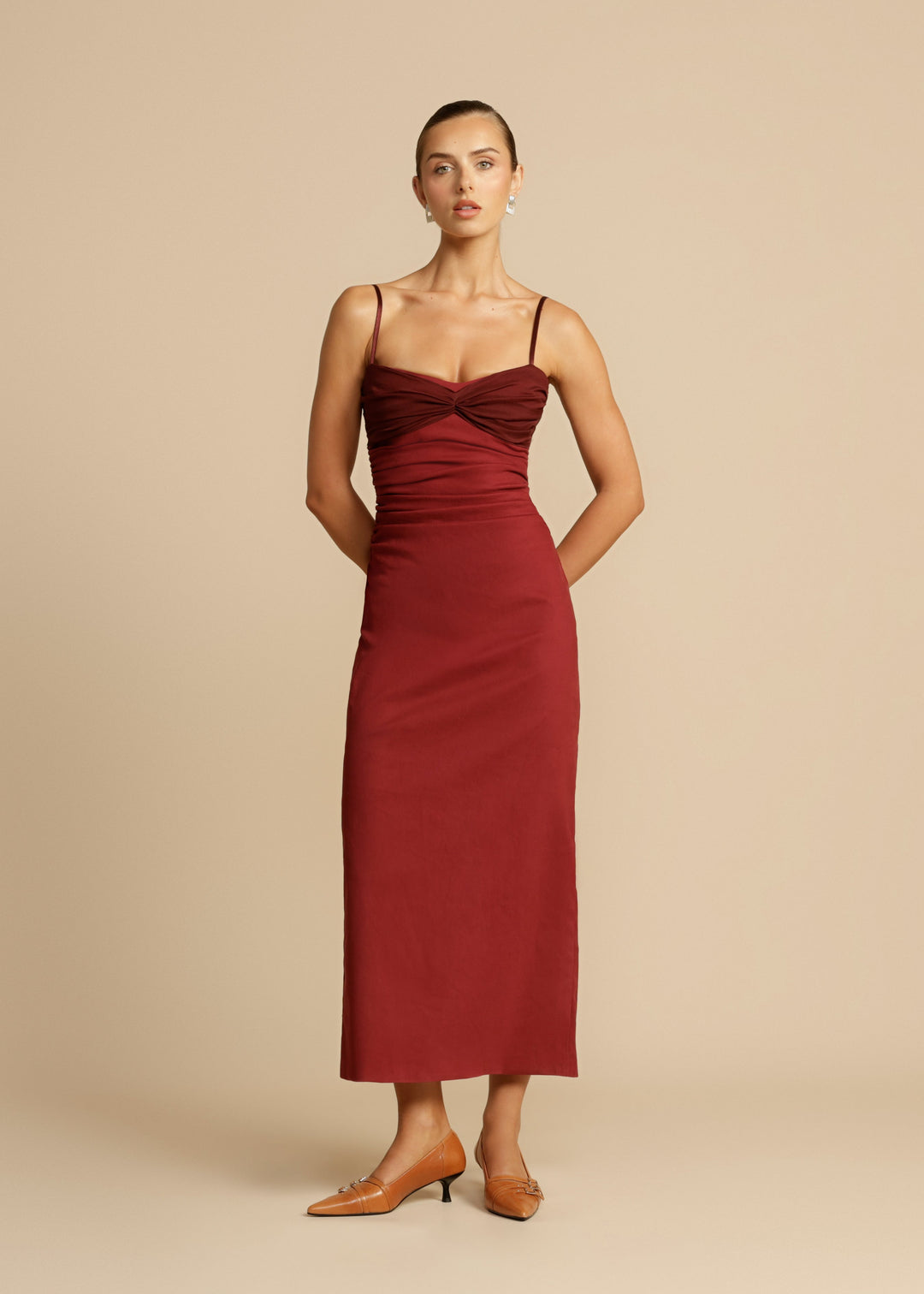 KINSLEY DRESS WINE