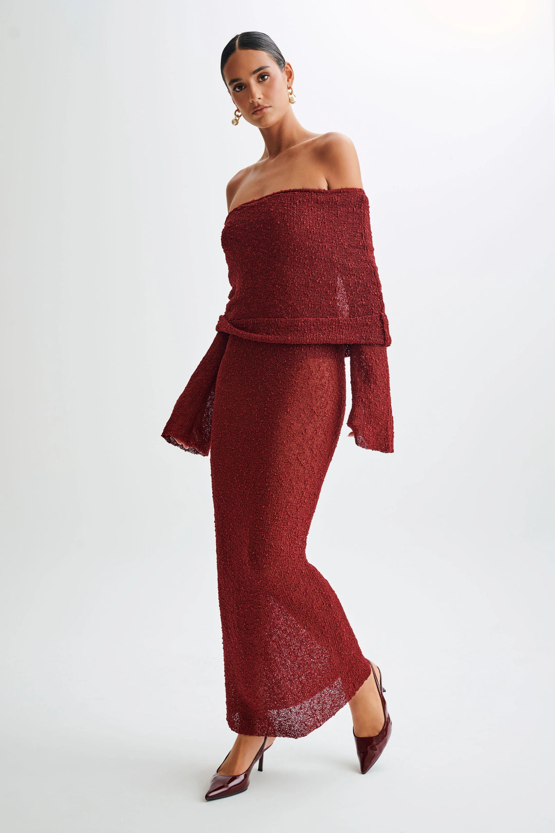 AMUA Knit Maxi Dress