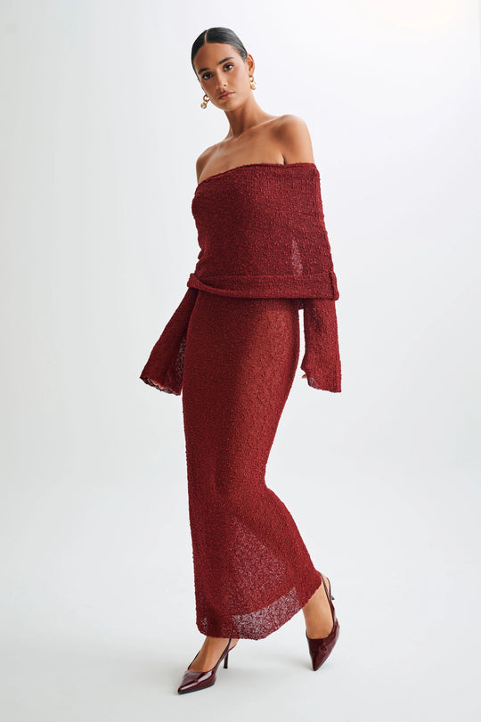 AMUA Knit Maxi Dress
