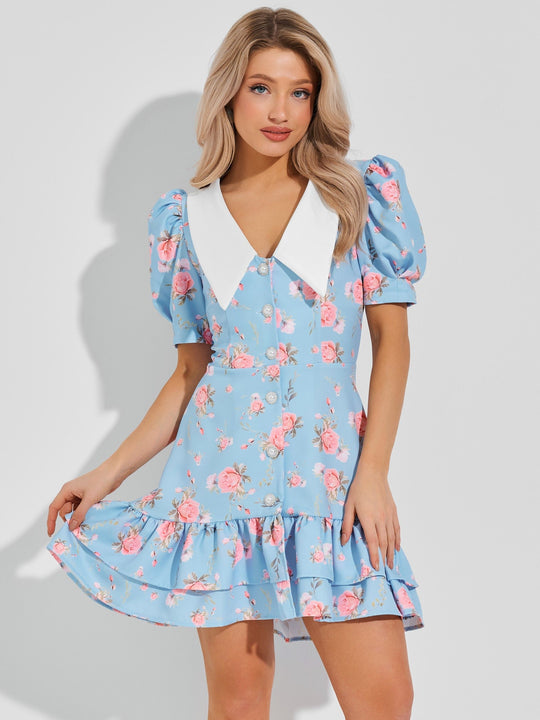 MIMI Pearl Button Puff Mini