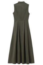 AUHA Pleated Midi Dress