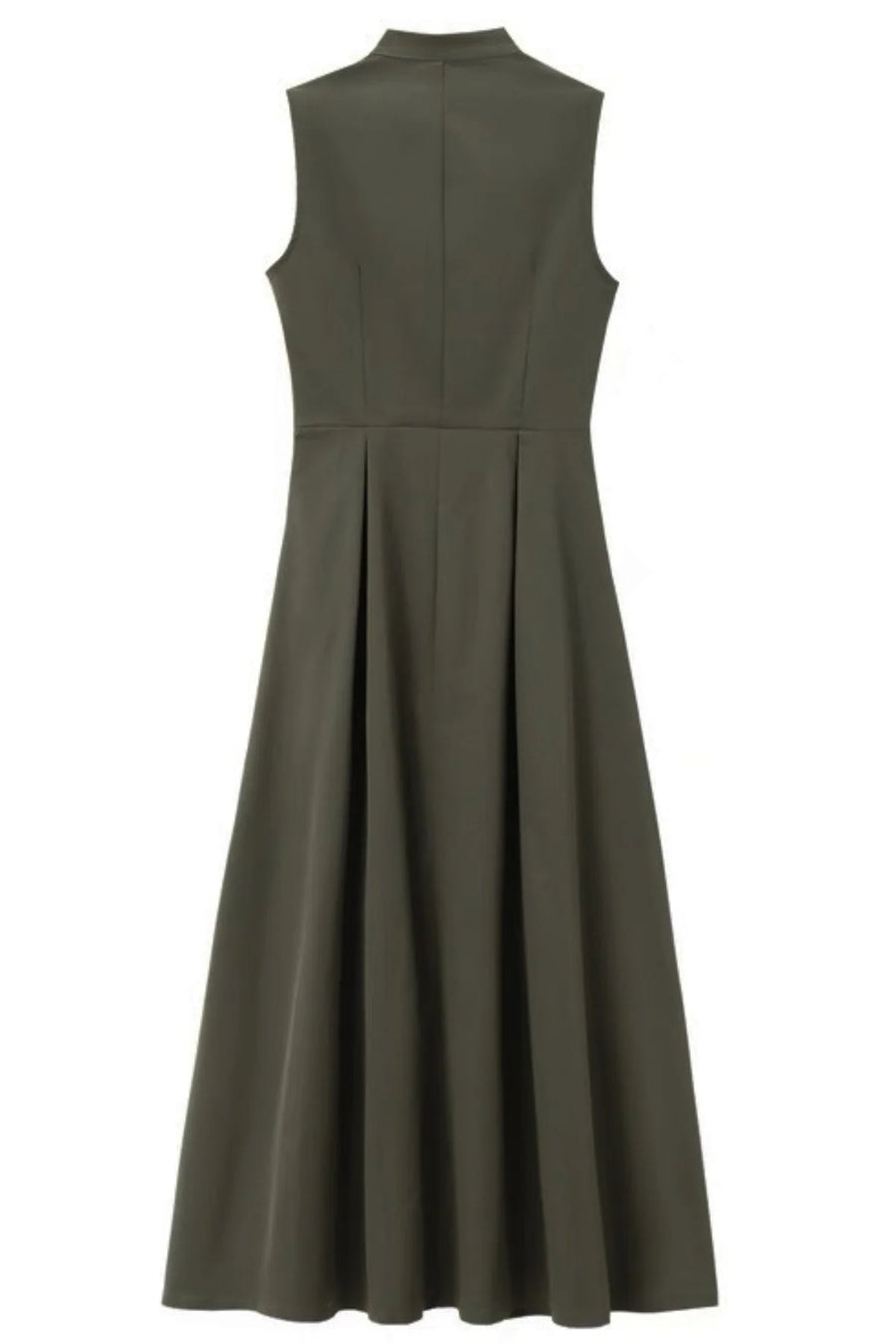 AUHA Pleated Midi Dress