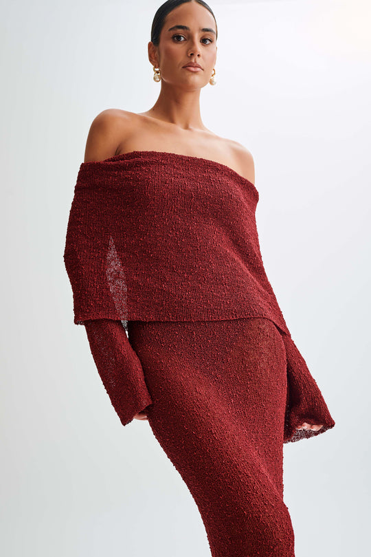 AMUA Knit Maxi Dress