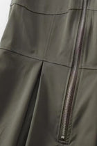 AUHA Pleated Midi Dress